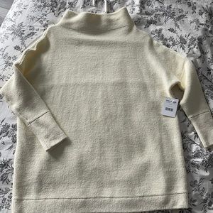NWT Free People Ottoman Tunic, Ivory, size small